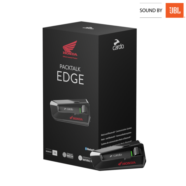 Load image into Gallery viewer, דיבורית בלוטוס לרוכב קארדו אדג' הונדה-Cardo Scala Rider HONDA Packtalck EDGE