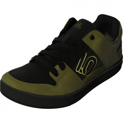 Load image into Gallery viewer, נעלי רכיבה לאופני שטח פרייריידר ירוק זית/שחור FIVE TEN adidas Freerider Olive/Black