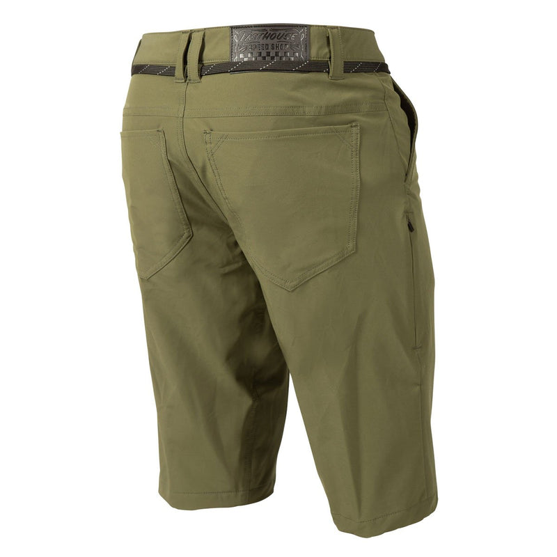 Load image into Gallery viewer, מכנס רכיבה קצר לאופני שטח פסטהאוס ירוק זית Kicker Short - Olive