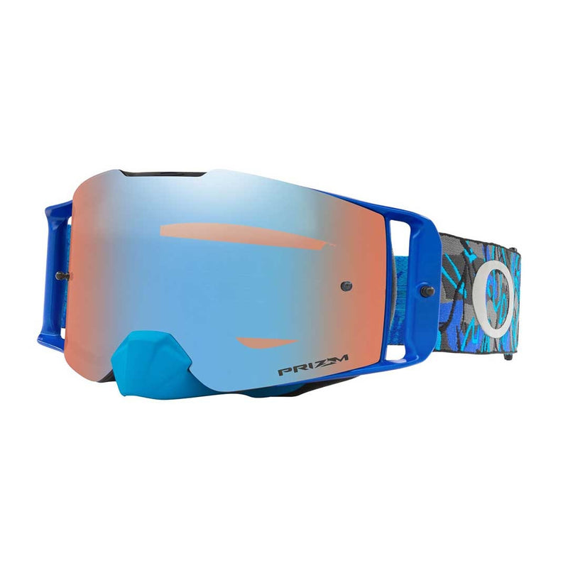 Load image into Gallery viewer, משקף רכיבה אוקלי כחול Oakley FRONTLINE Prizm SAPHIRE
