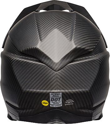 Load image into Gallery viewer, קסדת שטח בל מוטו-10 קרבון שחור/שחור BELL MOTO-10 SPHERICAL BLACK