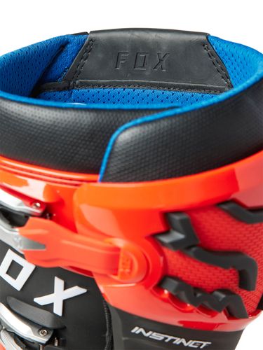 Load image into Gallery viewer, מגף רכיבה לאופנוע שטח פוקס אינסטינקט אדום/שחור FOX INSTINCT 2.0