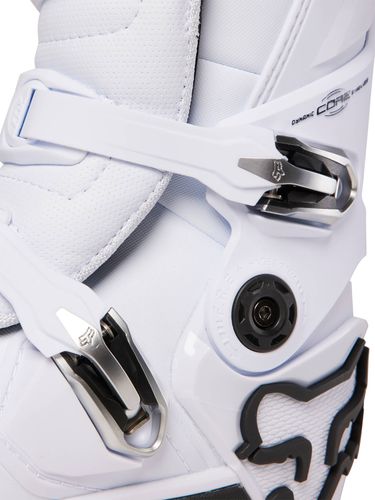 Load image into Gallery viewer, מגף רכיבה לאופנוע שטח פוקס אינסטינקט לבן/שחור FOX INSTINCT 2.0