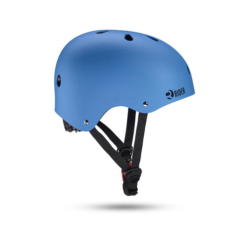 Load image into Gallery viewer, קסדה לקורקינט/אופניים חשמלי כחול RIDER