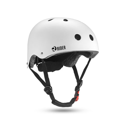 Load image into Gallery viewer, קסדה לקורקינט/אופניים חשמלי לבן RIDER