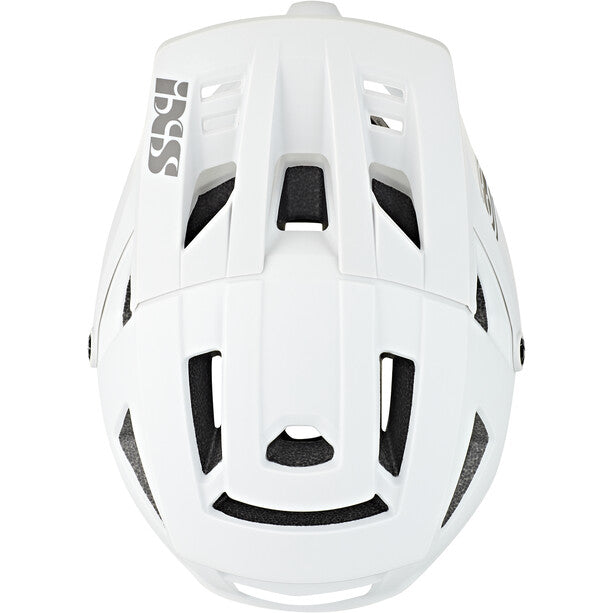 Load image into Gallery viewer, קסדת פולפייס לאופניים/קורקינט חשמלי אי אקס אס לבן IXS Trigger FF