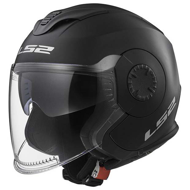 Load image into Gallery viewer, קסדה 3/4 אל אס 2 ורסו שחור Ls2 Verso