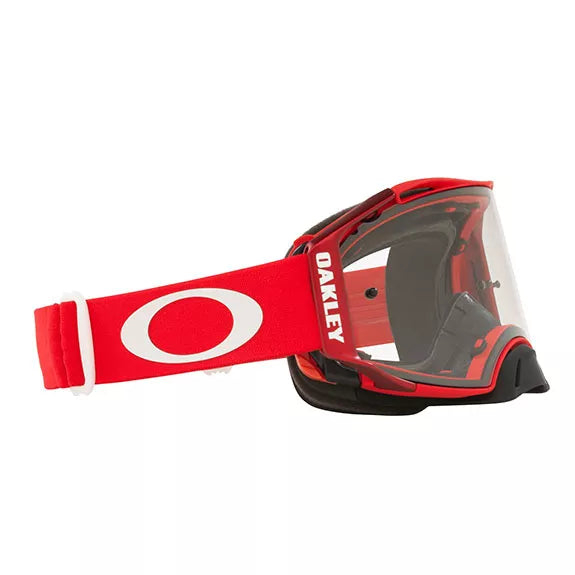 Load image into Gallery viewer, משקפי אבק אדום עדשה שקופה Oakley Airbrake