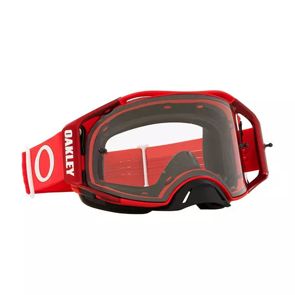 Load image into Gallery viewer, משקפי אבק אדום עדשה שקופה Oakley Airbrake