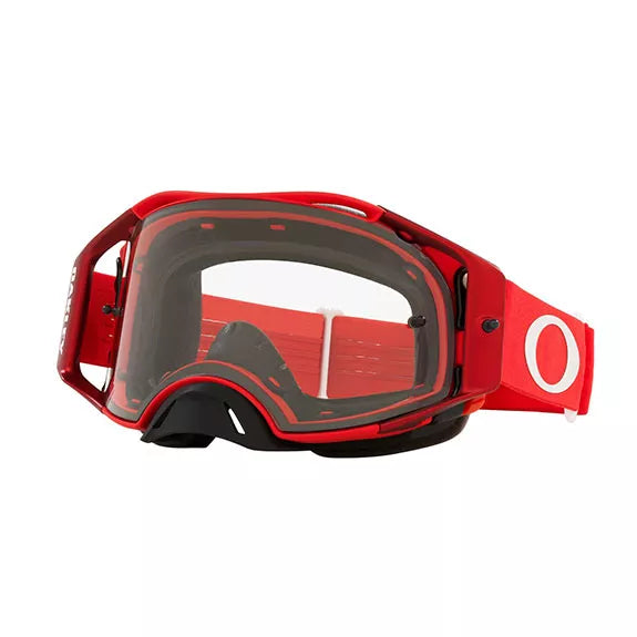 Load image into Gallery viewer, משקפי אבק אדום עדשה שקופה Oakley Airbrake