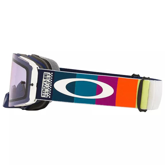 Load image into Gallery viewer, משקפי אבק אוקלי כחול/לבן OAKLEY FRONTLINE TLD LOW PRIZM