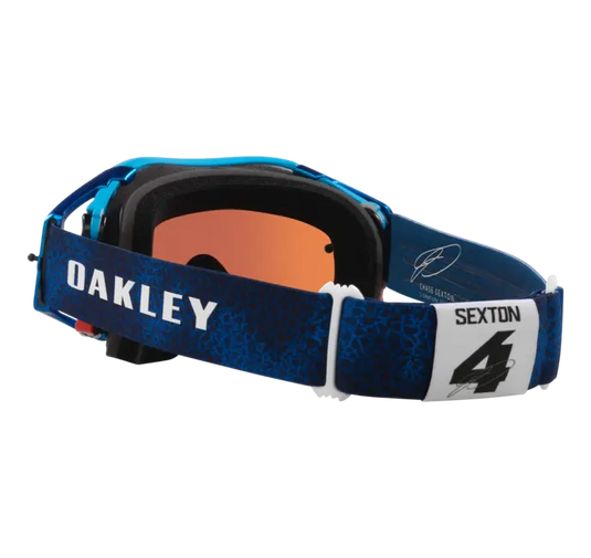 משקפי אבק אוקלי כחול OAKLEY Airbrake MX Chase Sexston Sig W/Prizm Sapphire