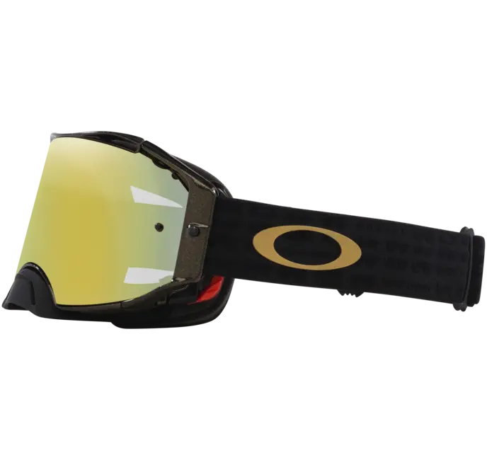 Load image into Gallery viewer, משקפי אבק אוקלי שחור OAKLEY Airbrake MX Anny W-24K Iridium
