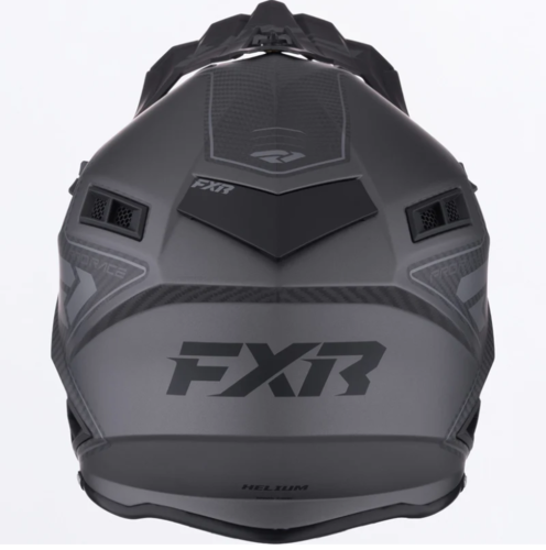 קסדה לאופנוע שטח/טרקטורון אפ איקס אר שחור קרבון FXR Helium Carbon 2026 22.06