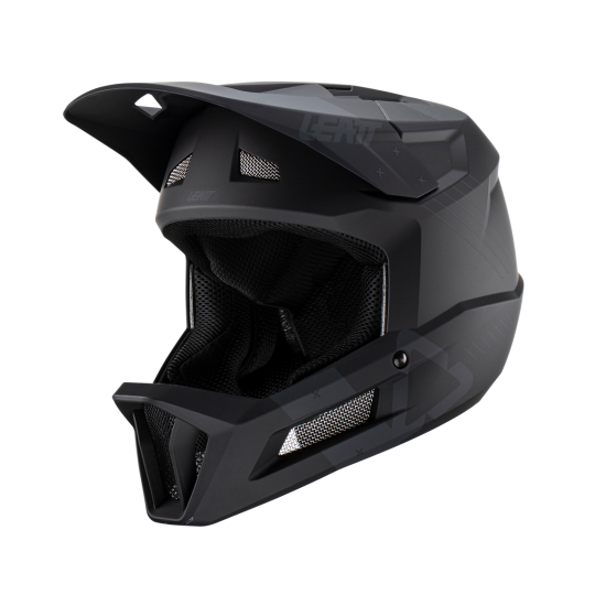 Load image into Gallery viewer, קסדה פולפייס לאופניים/קורקינט חשמלי ליט 2.0 שחור LEATT MTB Gravity 2.0 Black
