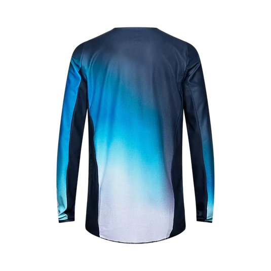 חליפת רכיבה לאופנוע שטח/טרקטורון פוקס 180 לבן/כחול FOX 180 AIR HAZE V25