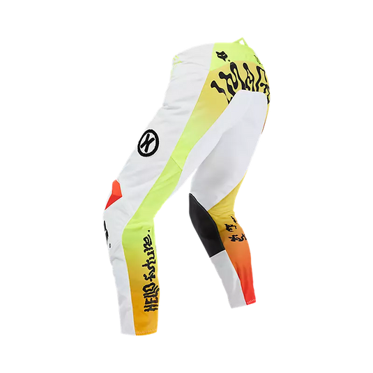 חליפת רכיבה לאופנוע שטח/טרקטורון פוקס 180 לבן FOX 180 Hello Future V25