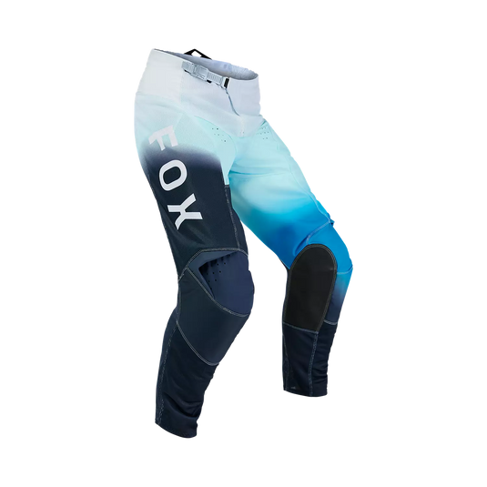 חליפת רכיבה לאופנוע שטח/טרקטורון פוקס 180 לבן/כחול FOX 180 AIR HAZE V25