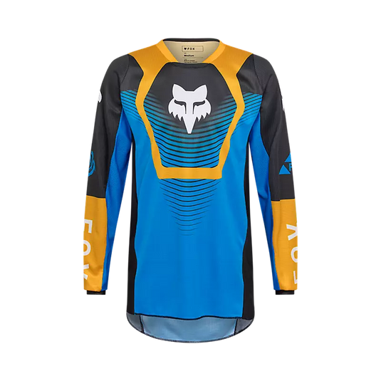 חליפת רכיבה לאופנוע שטח/טרקטורון פוקס 180 כחול/כתום FOX 180 COLLECT V26