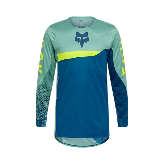 חליפת רכיבה לאופנוע שטח/טרקטורון פוקס פלקסייר תכלת FOX FLEXAIR Fracture V26