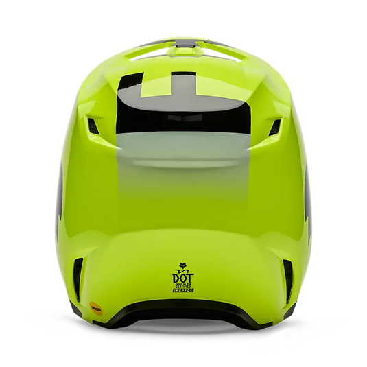 קסדת שטח לאופנוע/טרקטורון פוקס וי 1 צהוב FOX V1 Shield V26