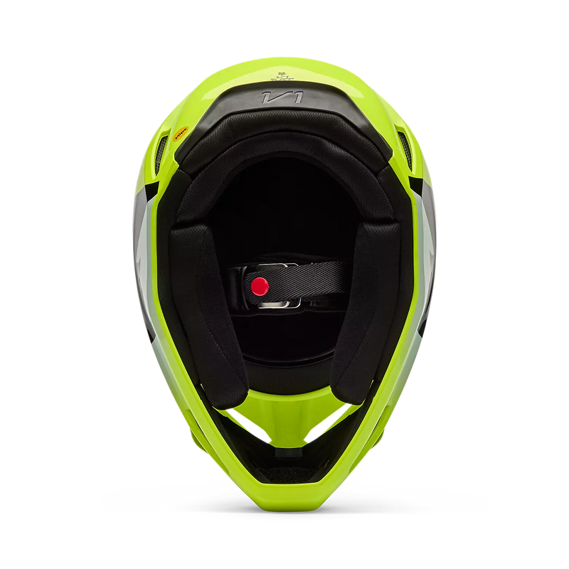 Load image into Gallery viewer, קסדת שטח לאופנוע/טרקטורון פוקס וי 1 צהוב FOX V1 Shield V26
