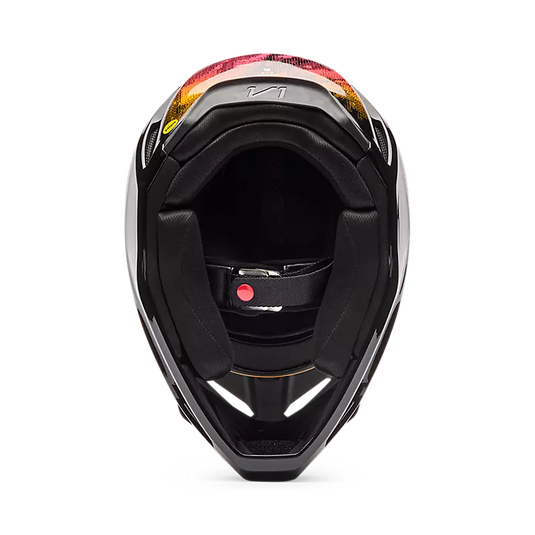 קסדת שטח לאופנוע/טרקטורון פוקס וי 1 שחור/כתום FOX V1 Kairos V26