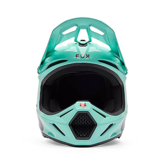 קסדה לאופנוע שטח/טרקטורון פוקס וי 3 תכלת/שחור FOX V3 Drip V26