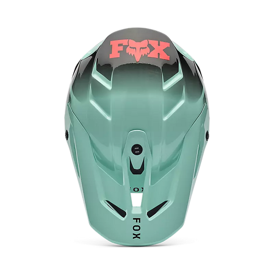 קסדה לאופנוע שטח/טרקטורון פוקס וי 3 תכלת/שחור FOX V3 Drip V26