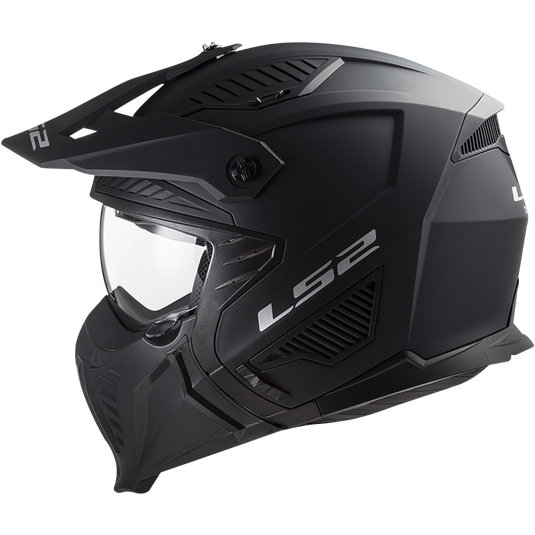 קסדה 3/4 אל אס 2 דריפטר שחור LS2 OF606 Drifter