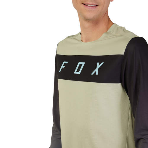 חולצת רכיבה לאופניים פוקס פלקסאייר צהוב FOX Flexair LS Arcadia V24