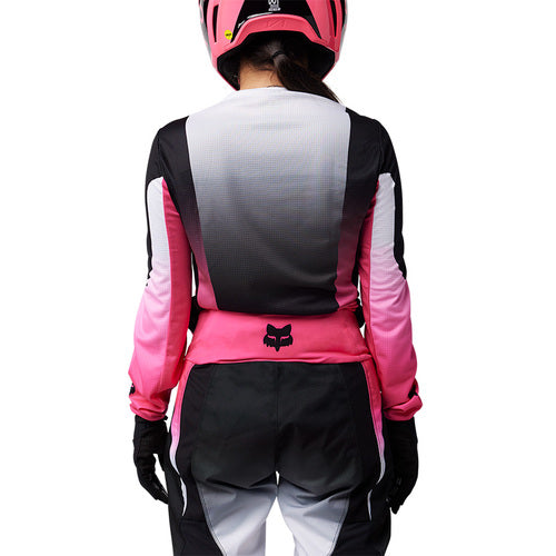 חליפת רכיבה לאופנוע שטח/טרקטורון לנשים פוקס 180 שחור/ורוד FOX WMNS 180 LEAN V25