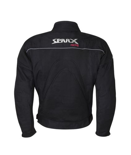 מעיל רכיבה לאופנוע/קטנוע רב עונתי ספרקס שחור SPARX S-Ride
