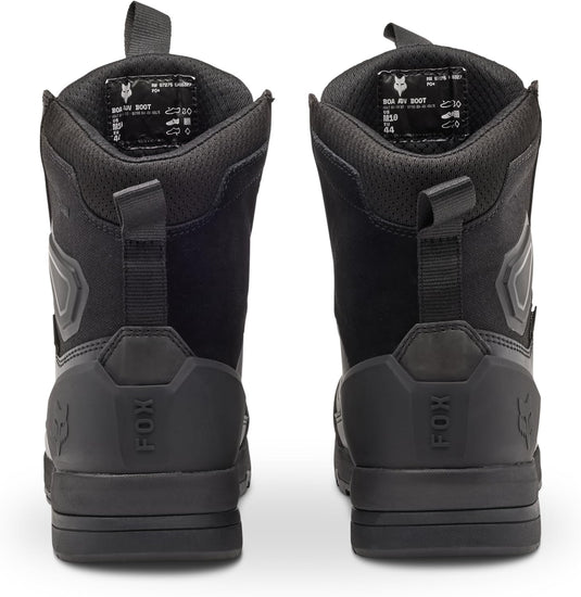 מגף רכיבה לאופנוע אדוונצ׳ר חצי פוקס שחור FOX Defend ADV V25