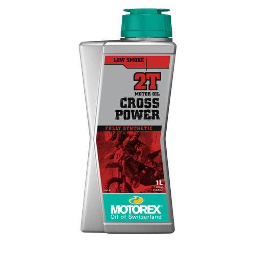 שמן מנוע 2 פעימות מוטורקס ליטר MOTOREX CROSS POWER 2T 1L