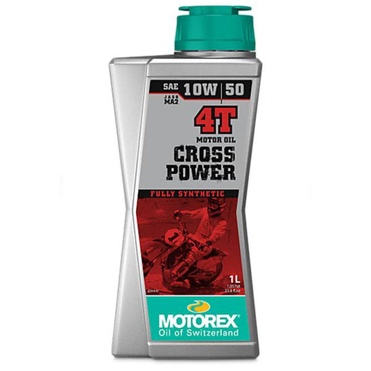 שמן מנוע מוטורקס 4 פעימות ליטר 1 MOTOREX 10W50 CROSS POWER 4T 1L