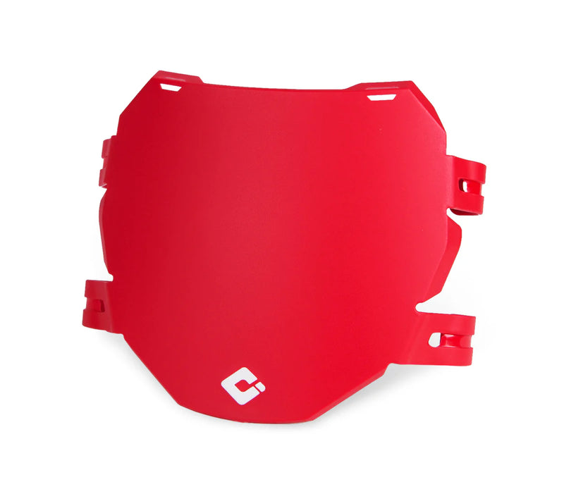 Load image into Gallery viewer, מסכה לסורון לייט בי/אופניים אדום ODI Number Plate
