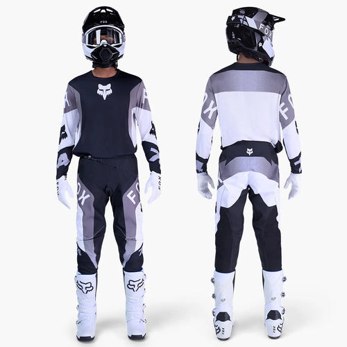 חליפת רכיבה לאופנוע שטח/טרקטורון פוקס 360 שחור FOX 360 TINE V26