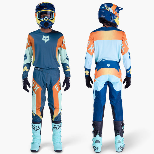 חליפת רכיבה לאופנוע שטח/טרקטורון פוקס 360 כחול FOX 360 TINE V26