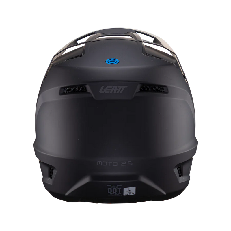 Load image into Gallery viewer, קסדה לאופנוע שטח/טרקטורון ליט שחור LEATT Stealth 2.5
