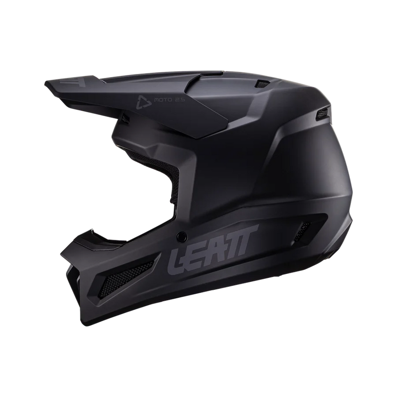 Load image into Gallery viewer, קסדה לאופנוע שטח/טרקטורון ליט שחור LEATT Stealth 2.5
