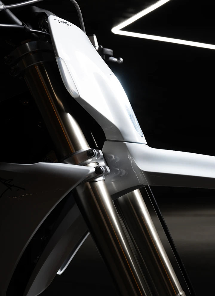 Load image into Gallery viewer, אופנוע חשמלי סטארק וארג סופרמוטו ברישוי צהוב Stark varg 60HP 2025
