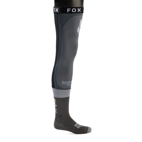 גרבי רכיבה טייץ פוקס שחור Fox Flexair Knee Brace Socks V24