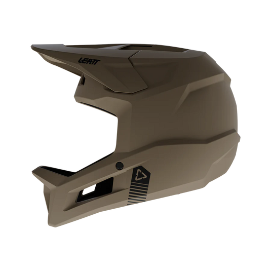 קסדה פולפייס לאופניים/קורקינט חשמלי ליט חום LEATT MTB Gravity 1.0 V26 Brown