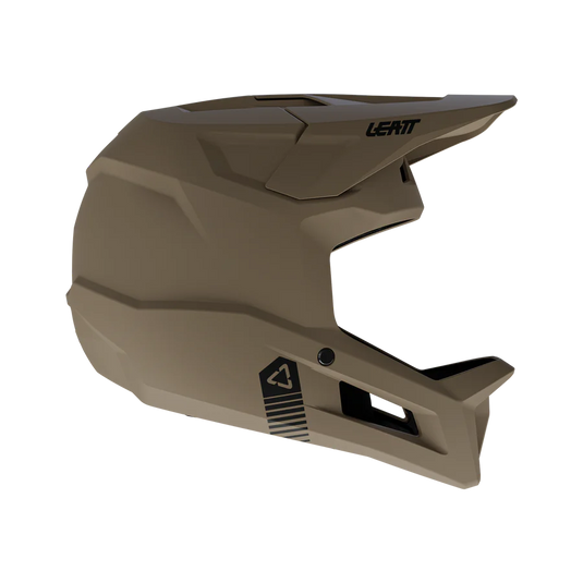 קסדה פולפייס לאופניים/קורקינט חשמלי ליט חום LEATT MTB Gravity 1.0 V26 Brown