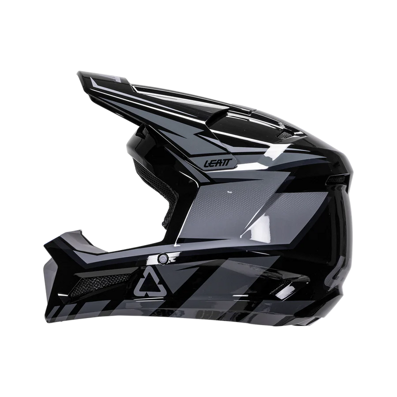 Load image into Gallery viewer, קסדה לאופנוע שטח/טרקטורון ליט שחור LEATT Stealth 2.5
