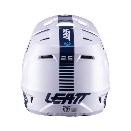 קסדה לאופנוע שטח/טרקטורון ליט לבן LEATT Stealth 2.5 V26