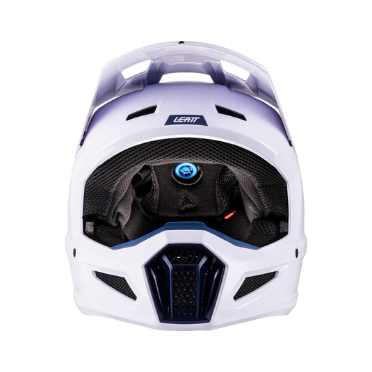 קסדה לאופנוע שטח/טרקטורון ליט לבן LEATT Stealth 2.5 V26