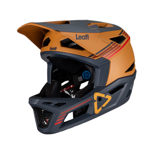קסדה פולפייס לאופניים/קורקינט חשמלי ליט  LEATT MTB Gravity 4.0 V23 Suede