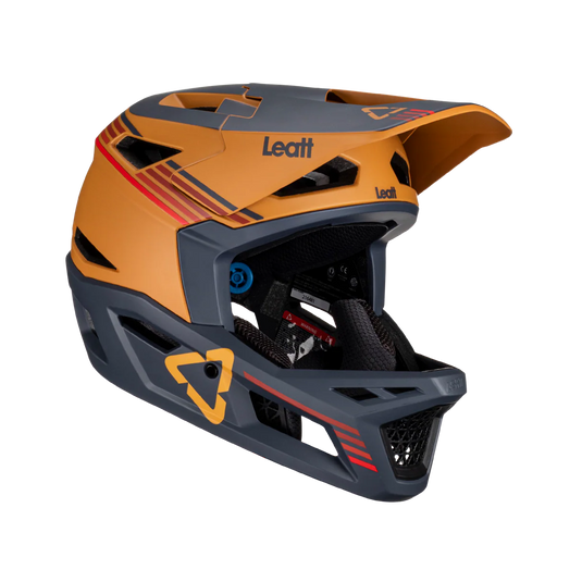 קסדה פולפייס לאופניים/קורקינט חשמלי ליט  LEATT MTB Gravity 4.0 V23 Suede